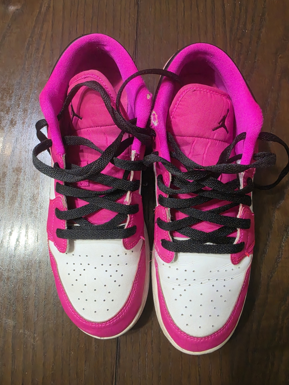 Jordan Women's Low-Top Sneakers - Pink/White
